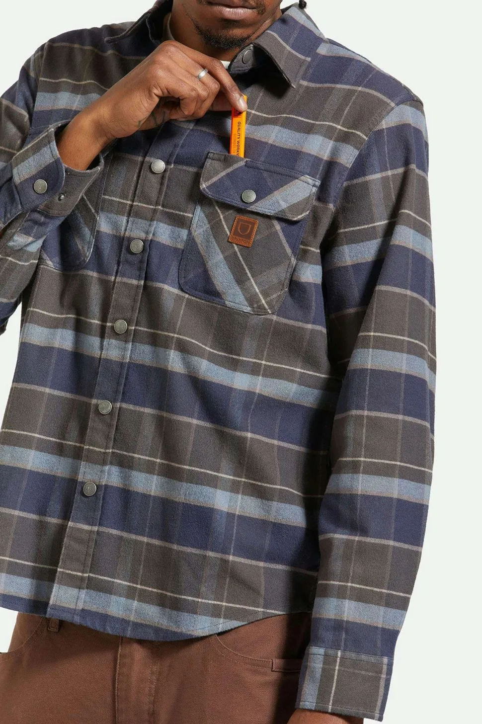 Builders Bowery Stretch Water Resistant L/S Flannel