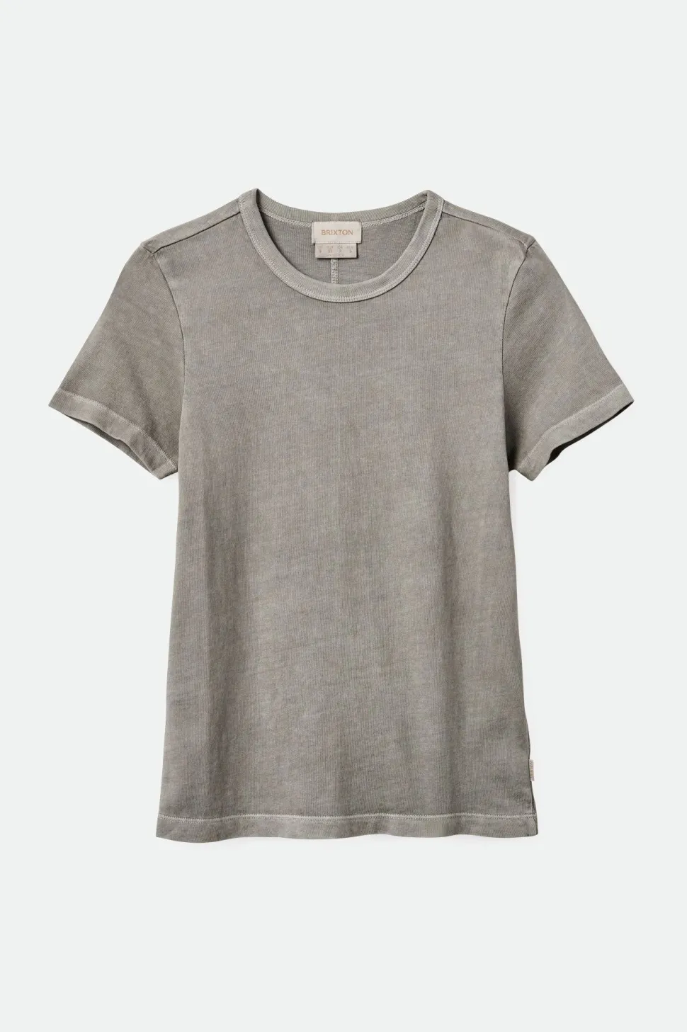 Carefree Organic Garment Dye Slim Crew T-Shirt