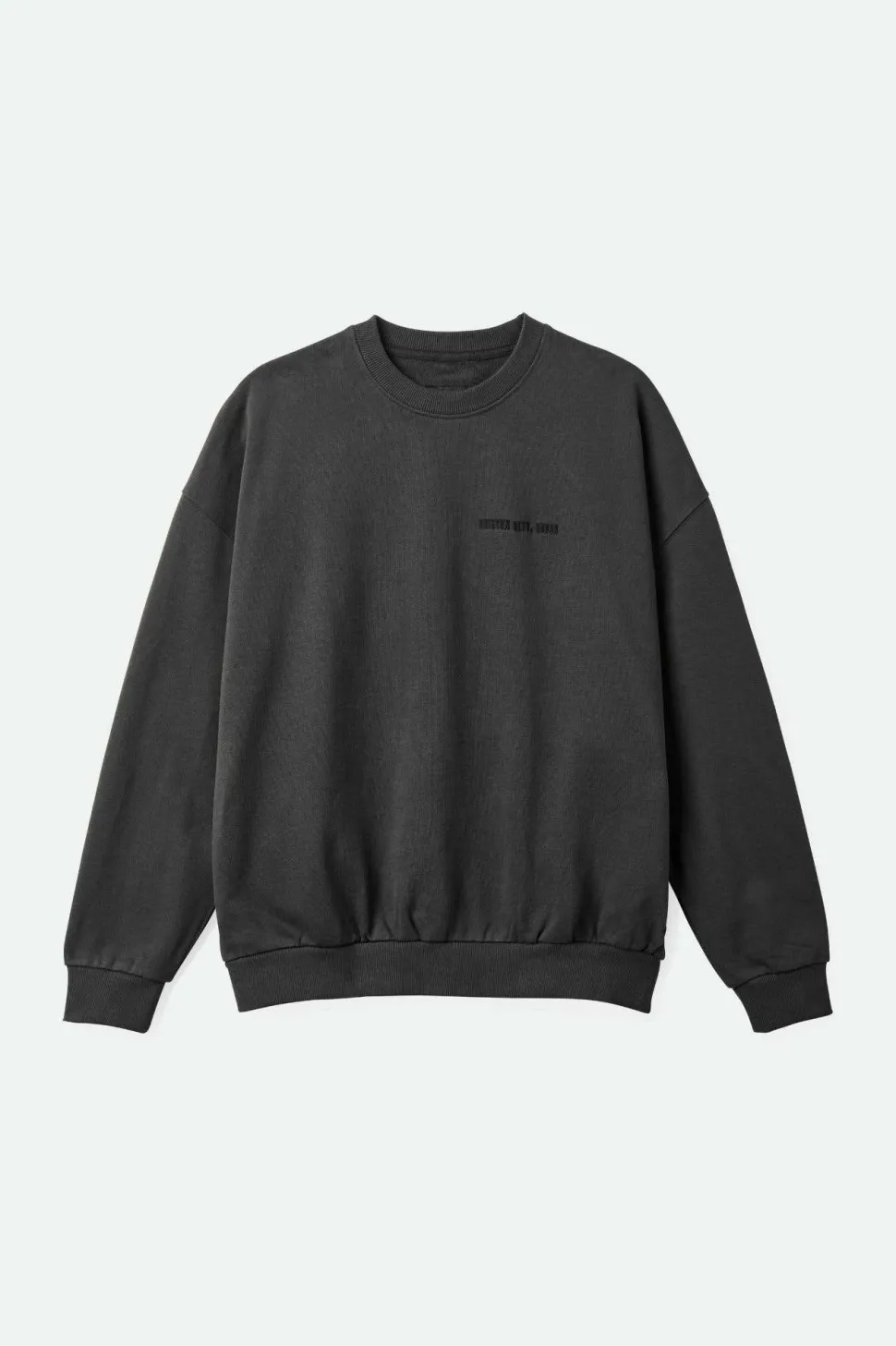 Embroidered Heavyweight Oversized Crew
