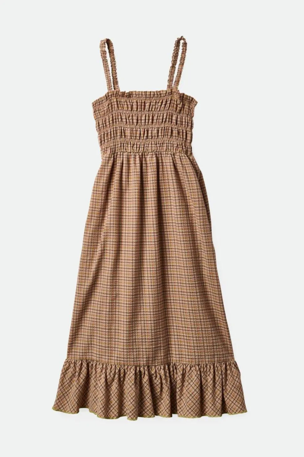 Malta Seersucker Midi Dress