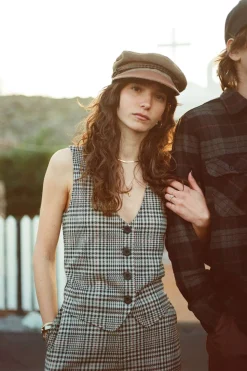 Menswear Plaid Leisure Vest