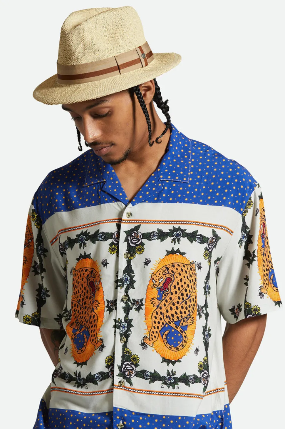 Roma Straw Fedora