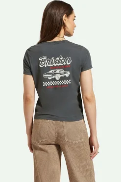 Speed And Service Fitted Crew T-Shirt