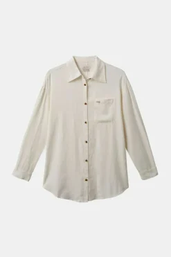 Vintage Linen L/S Woven Shirtdress